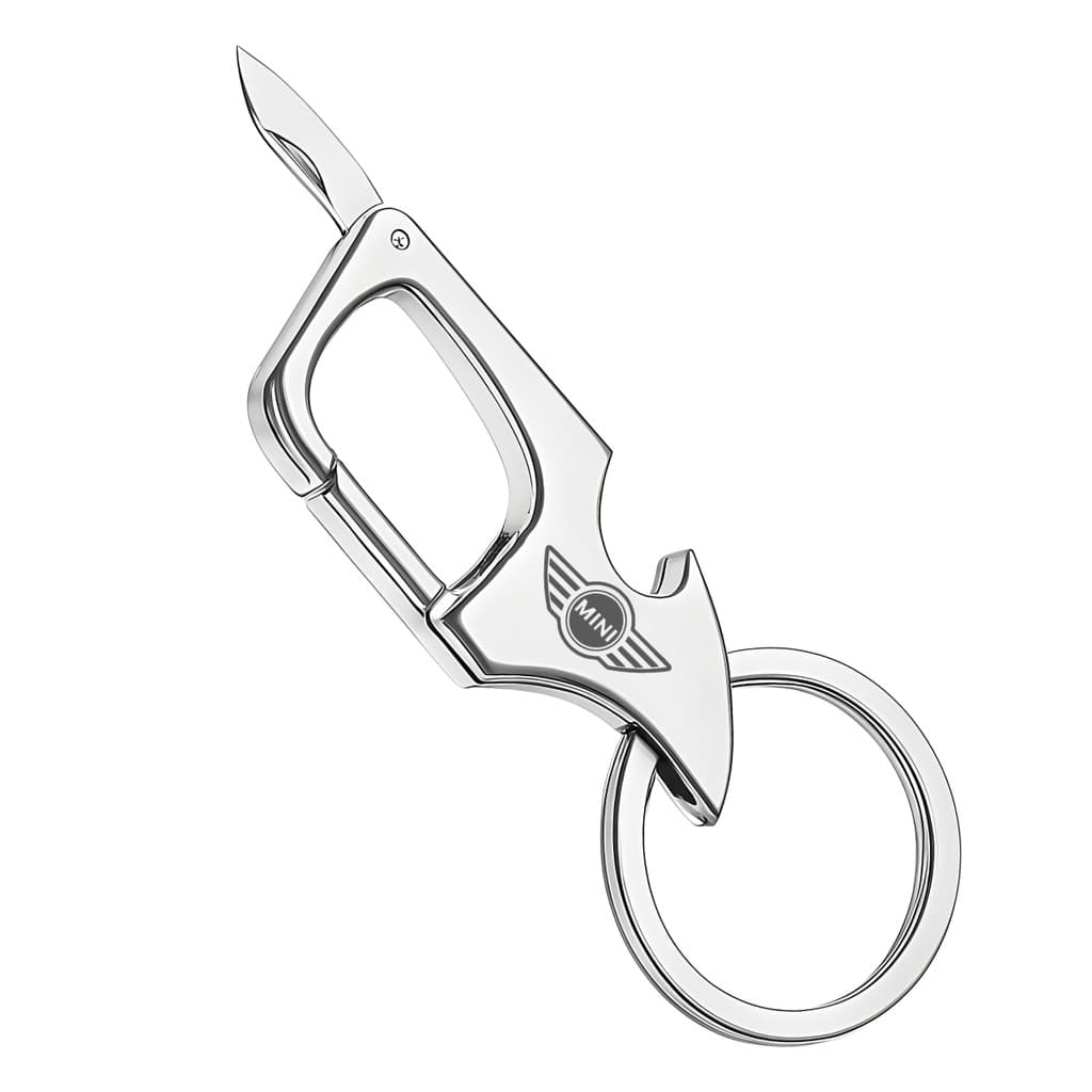 Chaveiro Para Mini Cooper Abridor De Garrafa Metálico - Z