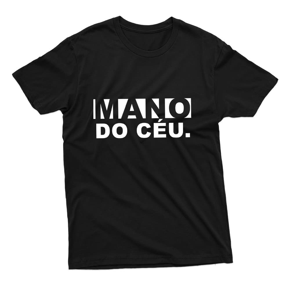 Camiseta Unissex Estampa Mano Do Céu 100% Algodão Lançamento Várias Cores Envio Rápido