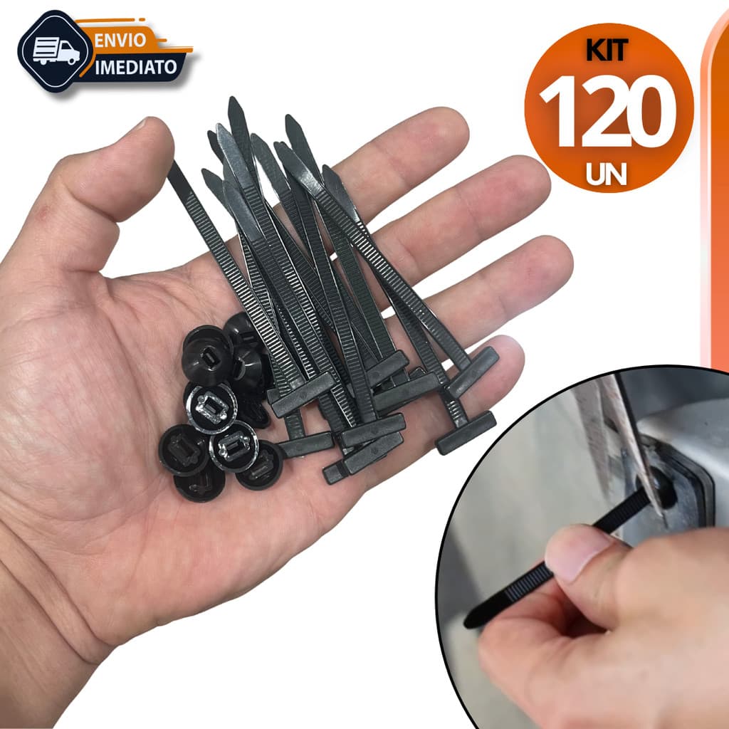 Abraçadeiras Nylon Enforca Gato Fivela Abraçadeira Automotiva Cinta Plástica Para Forro De Carro Oficina