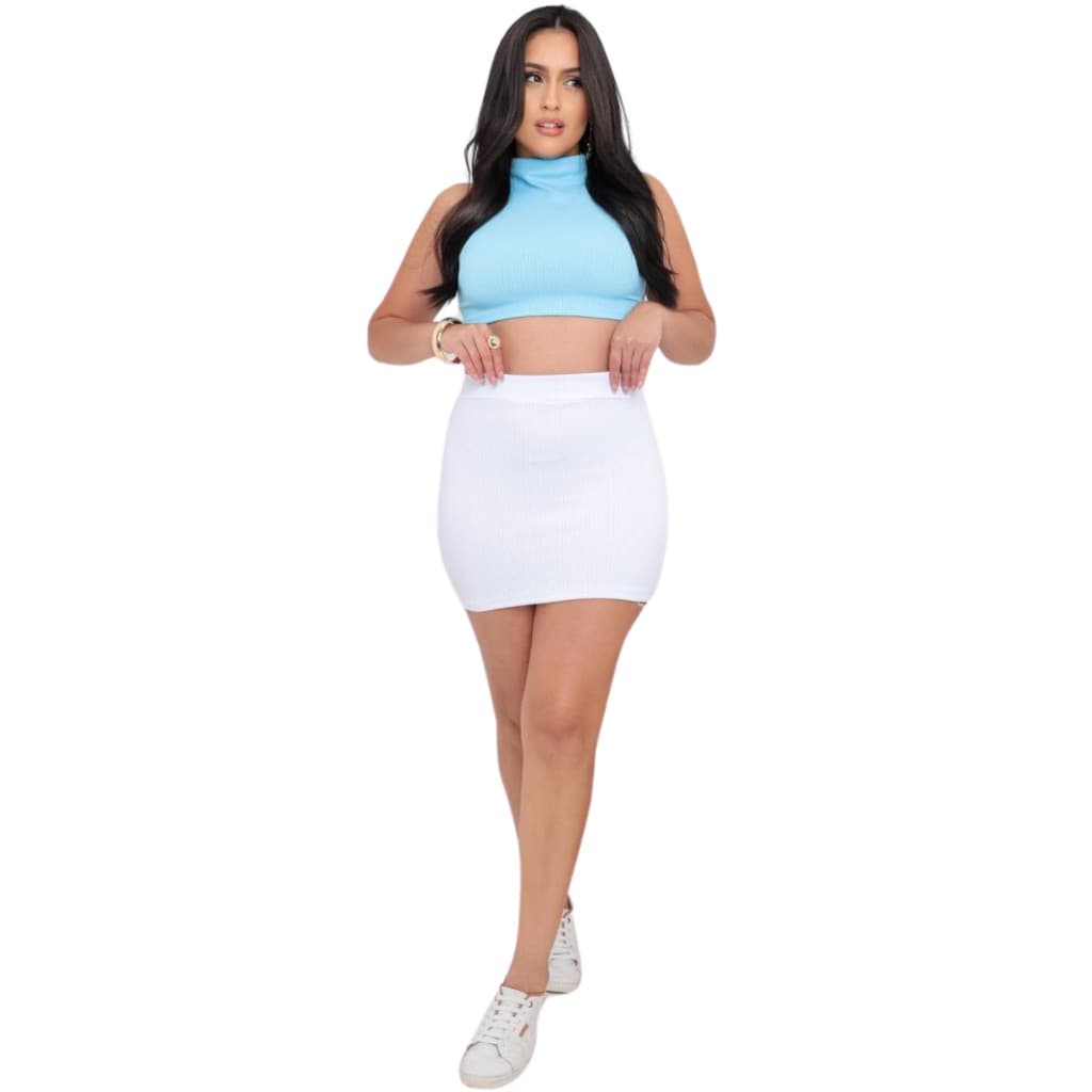 Cropped Regata com Golinha – Tecido Anarruga