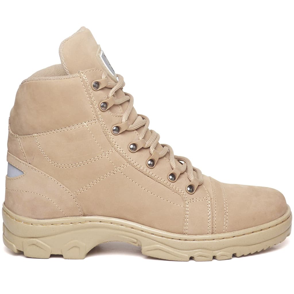 Bota Masculina Militar Resistente para Segurança e Trabalho Design Robusto