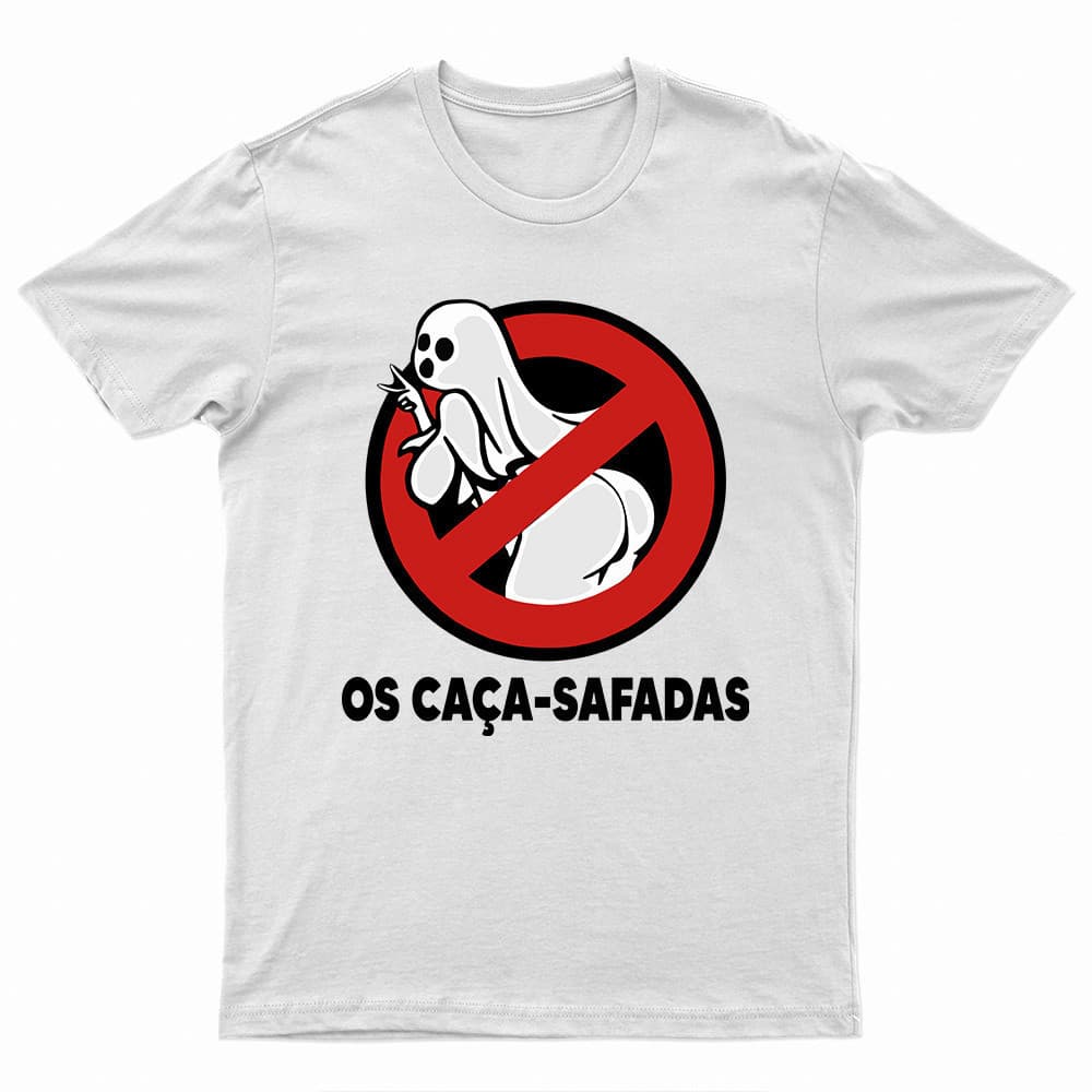 Camiseta Carnaval Engraçada Festa Caça Safadas Unissex 100% Algodão Fio 30.1