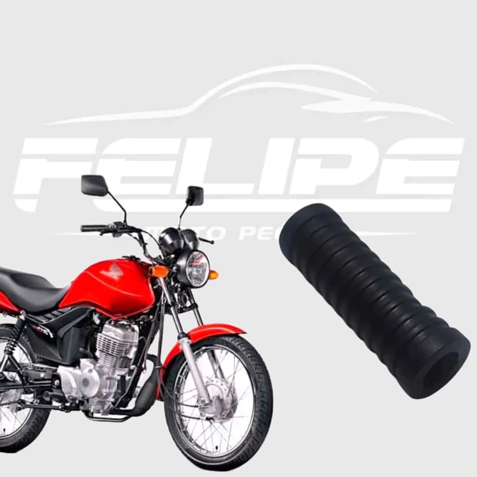 Borracha para Pedal Partida Motocicleta  NXR BROS 150 TITAN CBX 200 YBR