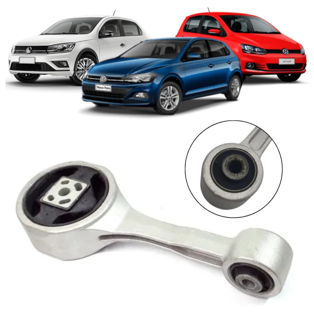 Coxim Calço Traseiro Câmbio Gol G5 G6 G7 Fox Crossfox Spacefox Polo Saveiro Voyage