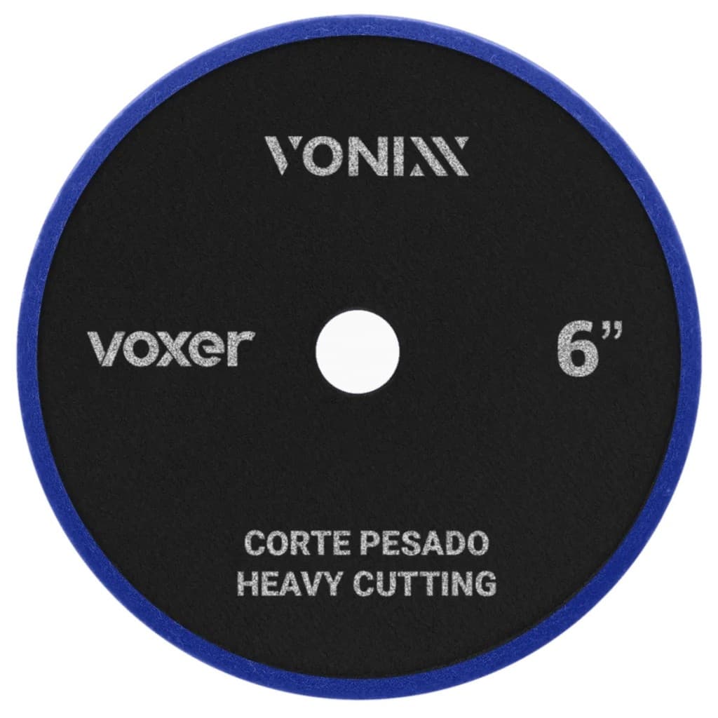 Boina De Lã Voxer Corte Pesado 6 Polegadas Vonixx Para Polimento Automotivo E Remoção De Riscos