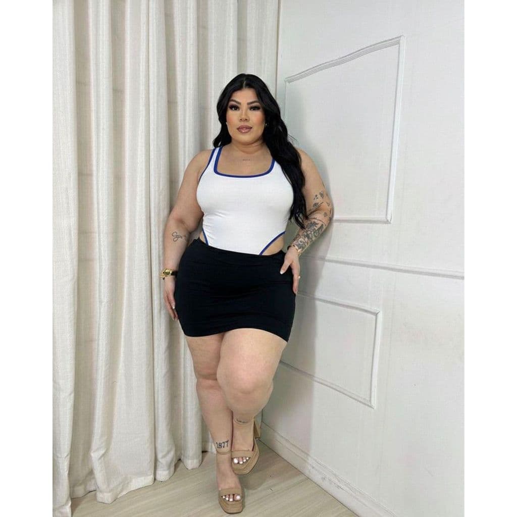 Body Cavado Brasil Plus Size Regata Copa do mundo Moda Feminina Marcas Famosas