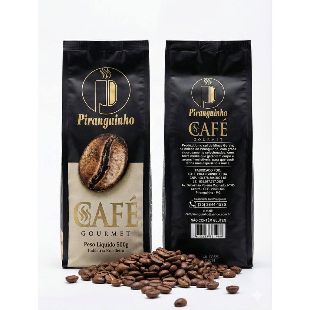Café Gourmet 500g Sul de Minas Torrado e Moído - 100% Arábica Selecionado