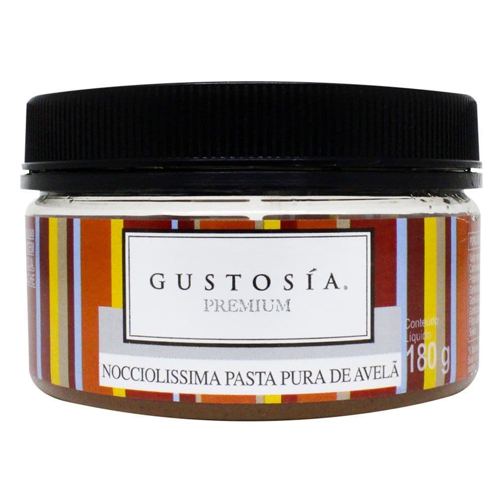 PASTA PURA DE AVELA 180 GR GUSTOSIA