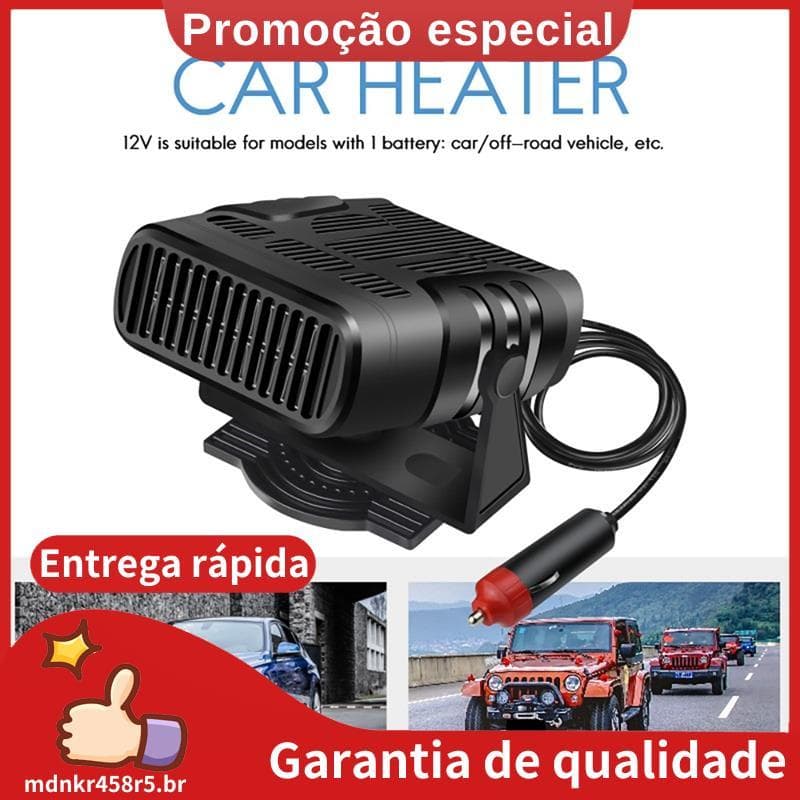 Aquecedor De Carro Universal 12V , Acessórios De Aquecimento Interior Do , Ventilador , Removedor De Névoa De Janela , A