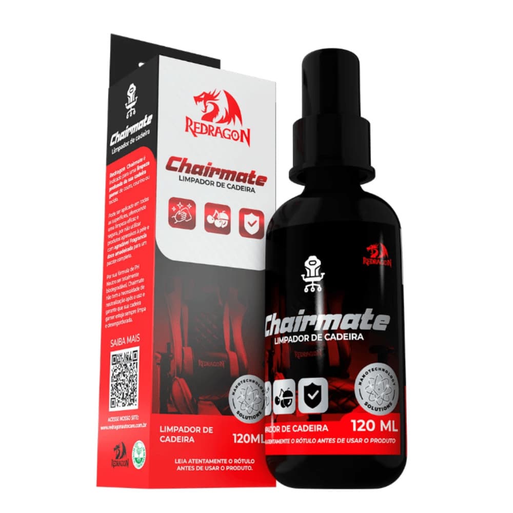 Redragon Chairmate - Solução Para Limpeza De Cadeiras Gamer