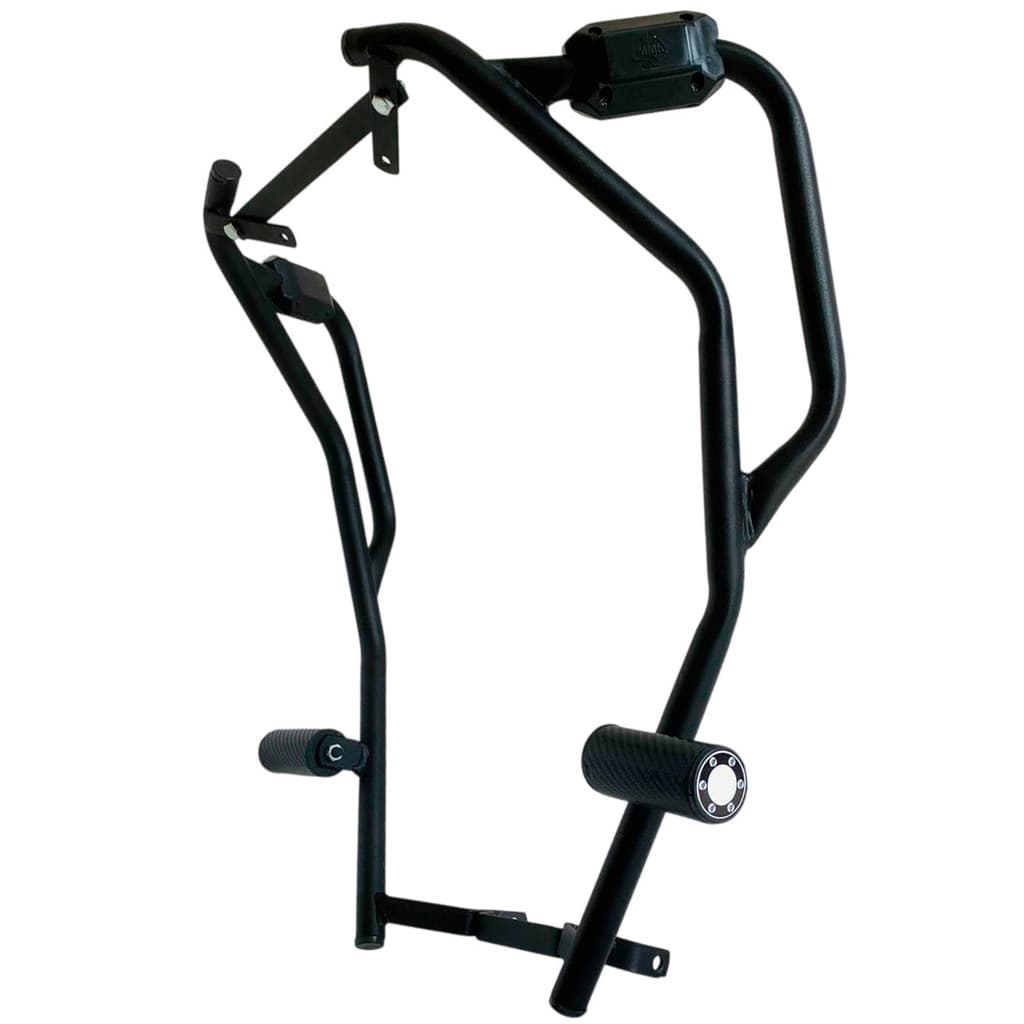 Jet 125 Modelo 2026 Protetor Carenagem Motor Tanque Carbono Mata Cachorro com Pedal Slider Moto Shineray