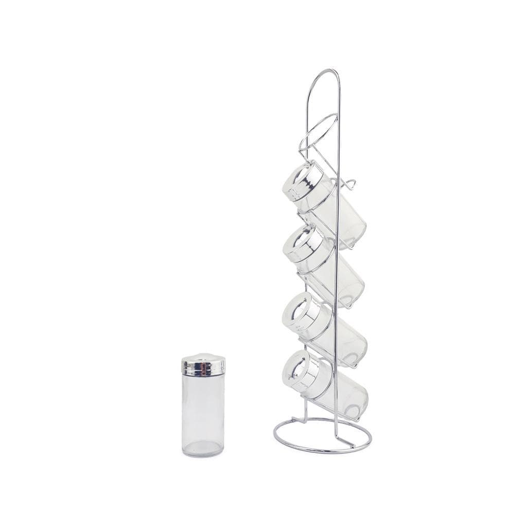 Kit Porta Condimentos temperos com Suporte Vertical – Saleiro e Pimenteiro Vidro Transparente Organizador excelente item
