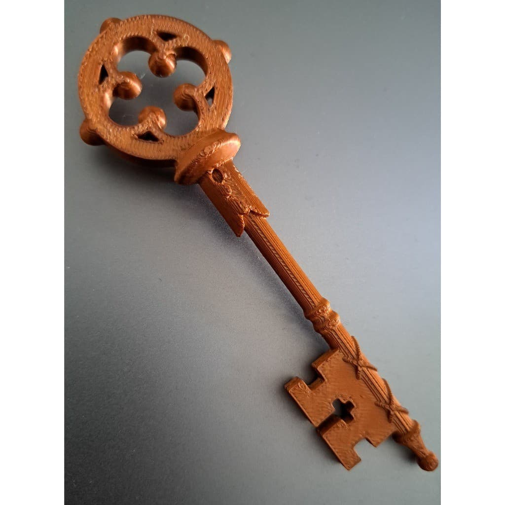 Chave de São Pedro Decorativas Religiosas dourada