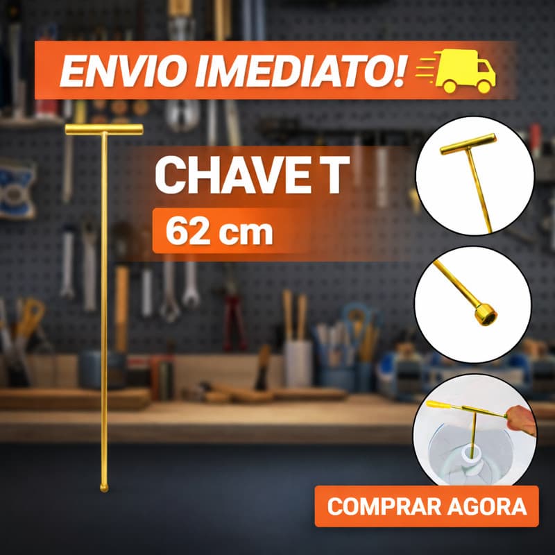 CHAVE 10mm LONGA 62cm RETIRAR DO CESTO DE MAQUINA DE LAVAR