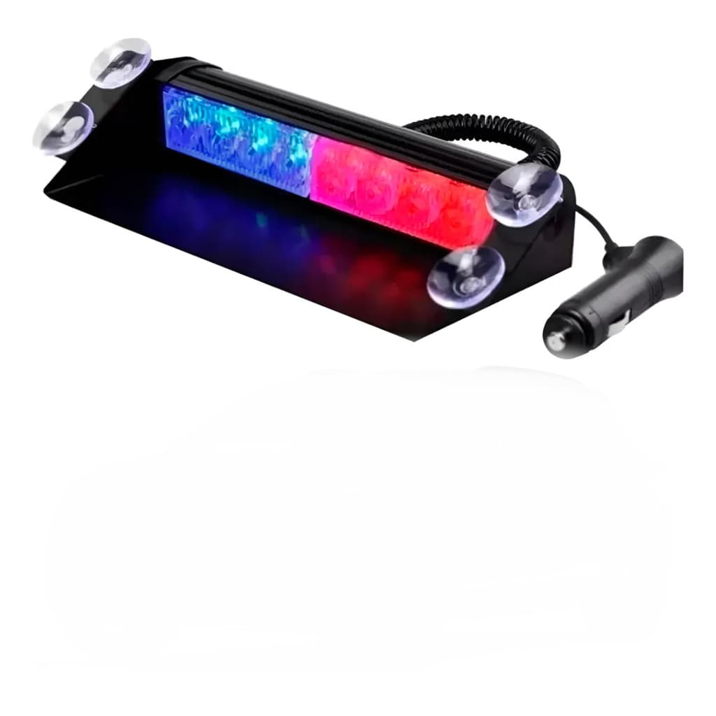 Estrobo Giroflex LED 12V para Sinalização Emergencial