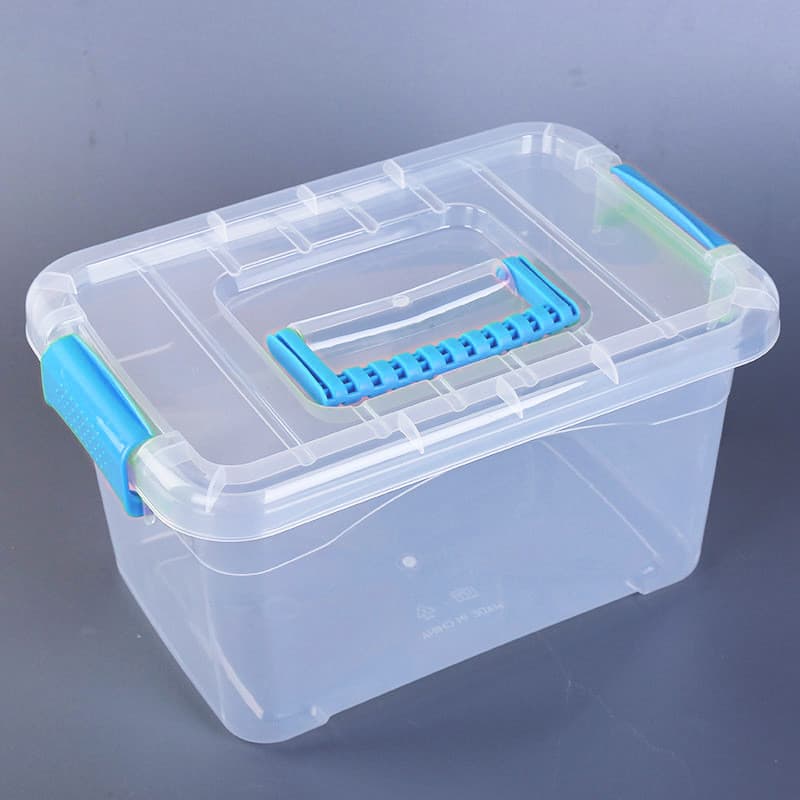Alimentos grande médio pequeno tamanho portátil com tampa casa transparente engrossado caixa de armazenamento arrumado c