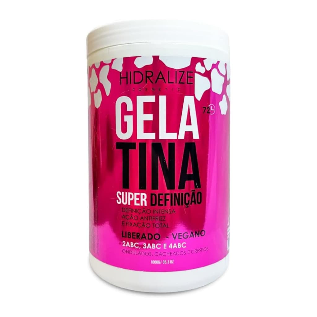 Gelatina Capilar Hidralize Explosão de Cachos Super Definição 1kg