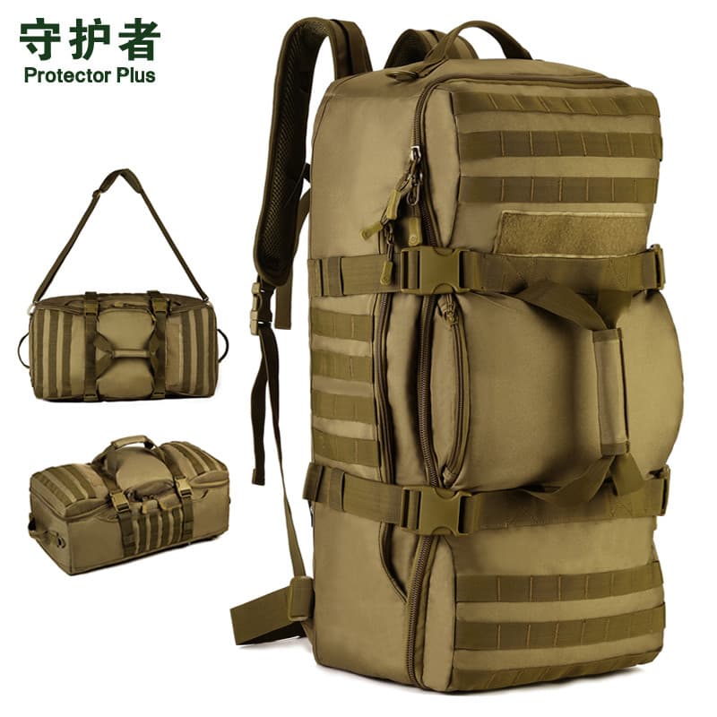 Guardian bagagem saco Multi-Purpose mochila bolsa de grande capacidade saco de bagagem montanhismo 60L masculino mochila