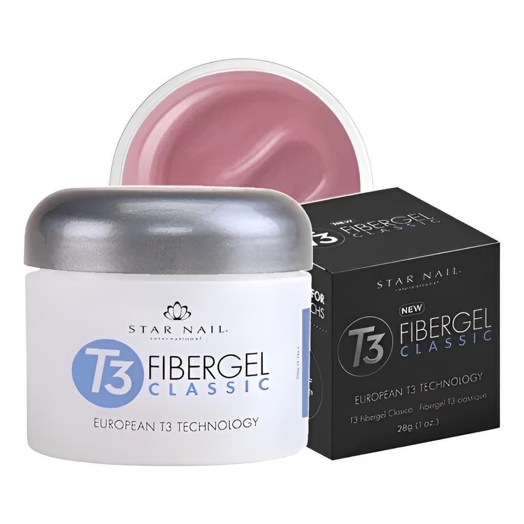 Gel T3 Fibergel 28g Natural Pink - Cuccio