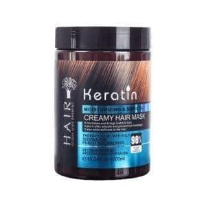 Máscara Capilar de Queratina e Colágeno BTONE - Tratamento para Cabelos Danificados, Hidratante e Nutritiva, Cuidado par