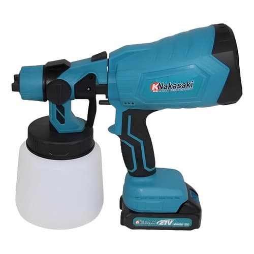 Pulverizador De Líquidos 21v Profissional A Bateria Azul-aço 21v