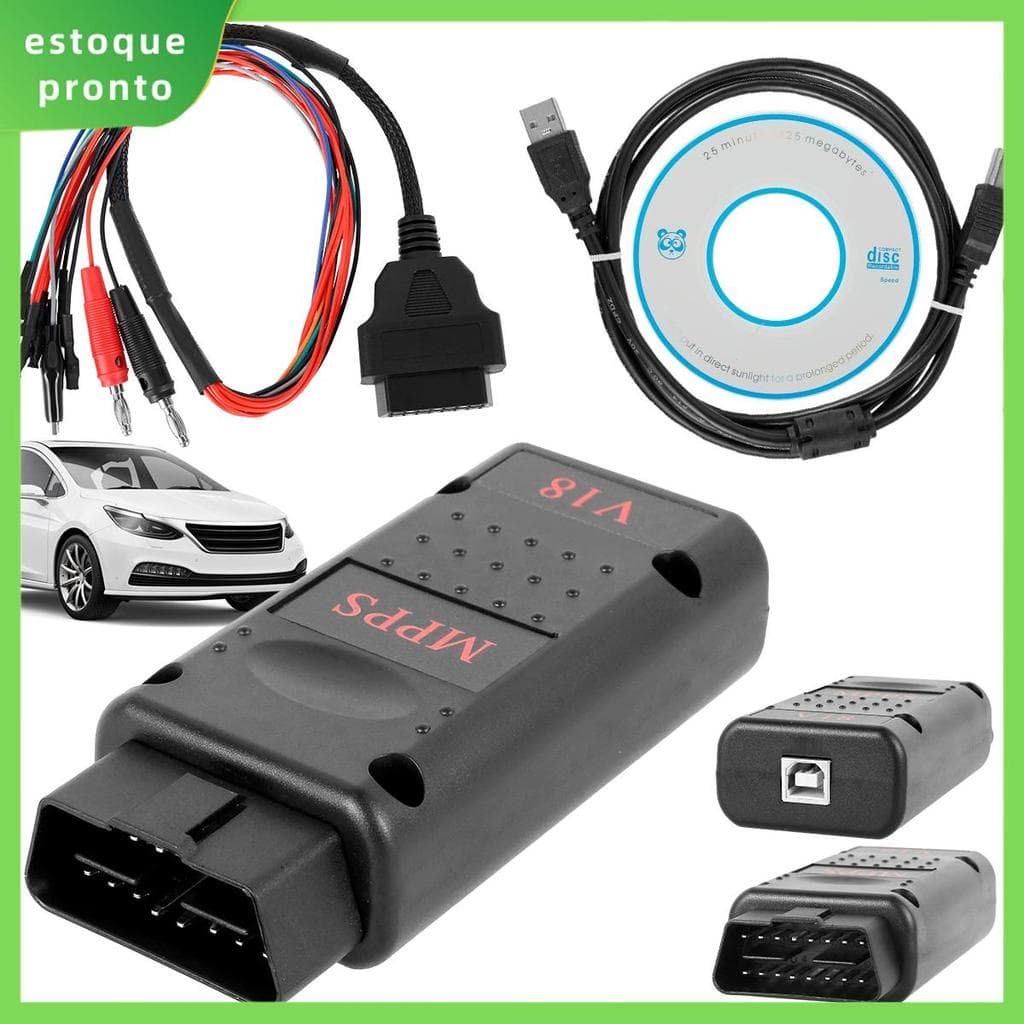 MPPS SMPS V18 ECU Ferramenta De Programação Programador Profissional De Cabo Tricore Para Carro SHOPSKC7267