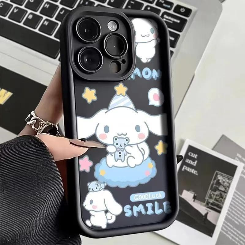 Capinha Capa de Silicone Estampa Sanrio Anti queda para Motorola Moto E13 G04 G14 G22 G34 G53 G54 G84