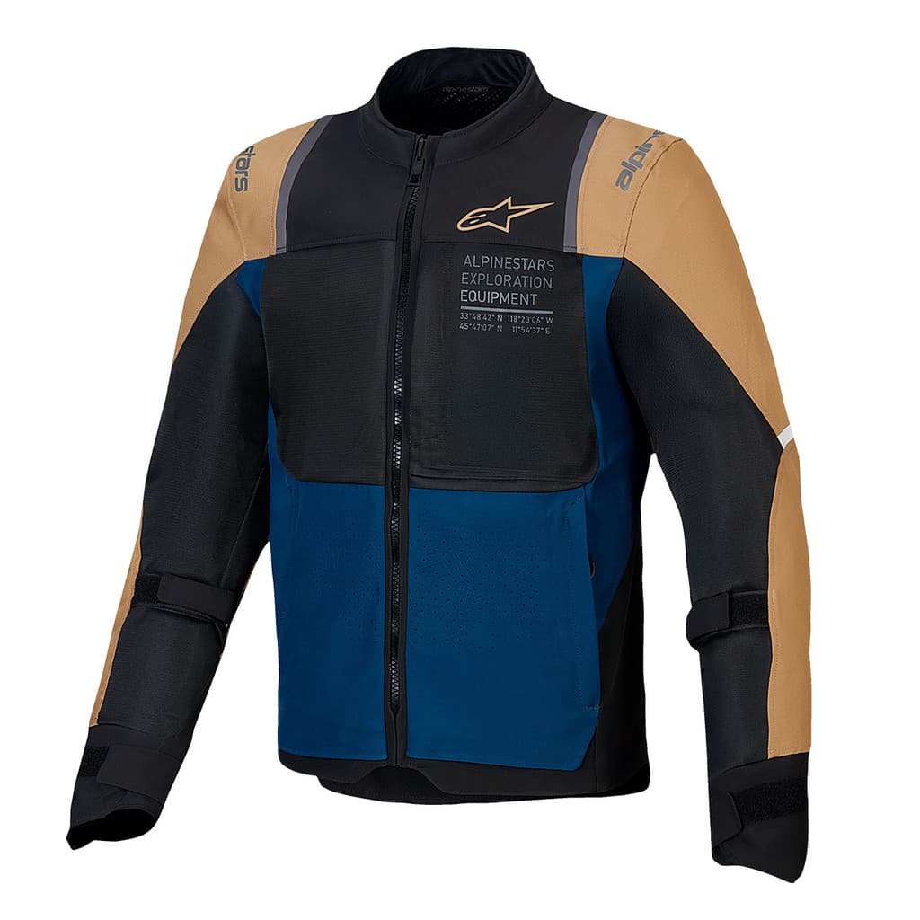 Jaqueta Moto Alpinestars ST Air Ventilada Motociclista Caqui
