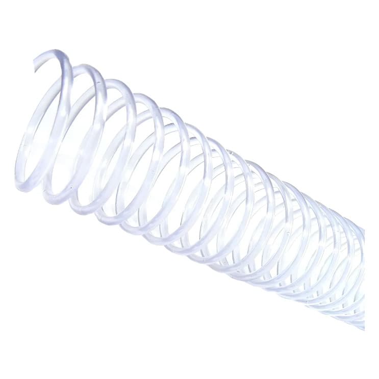 ESPIRAL 12MM TRANSPARENTE PARA ATÉ 70FLS C/100U