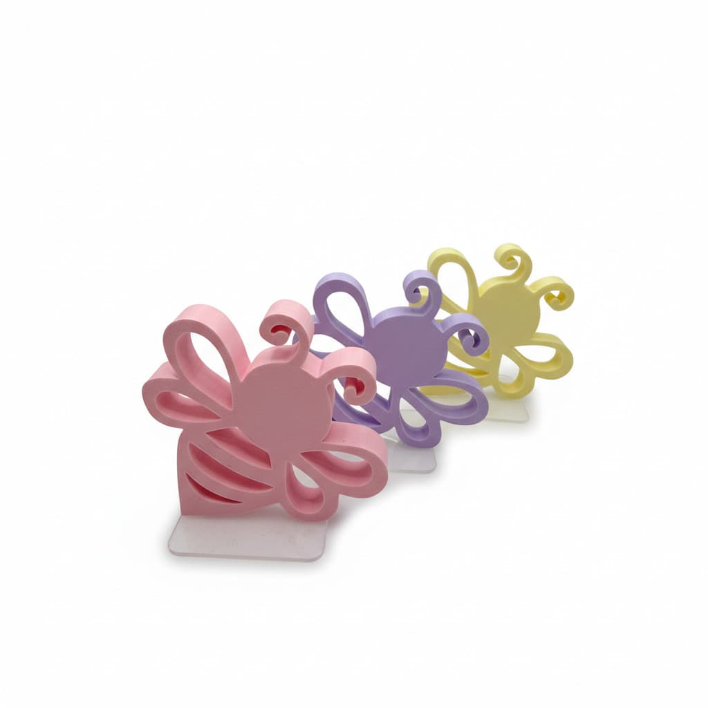 Kit Abelhas Decorativas para Decoração de Festas e Quartos Infantis