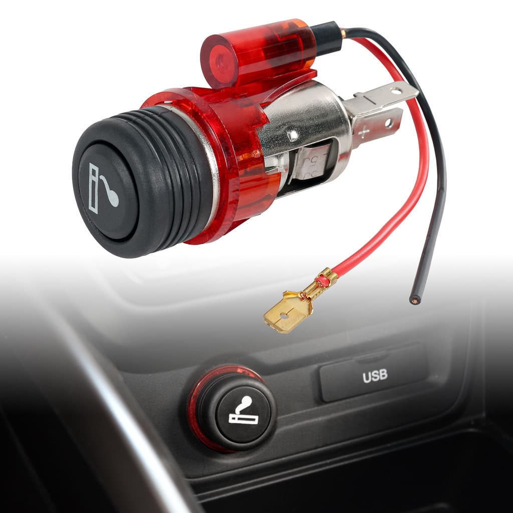 Acendedor tomada de carro 12v Veicular Tomada Automotivo Universal