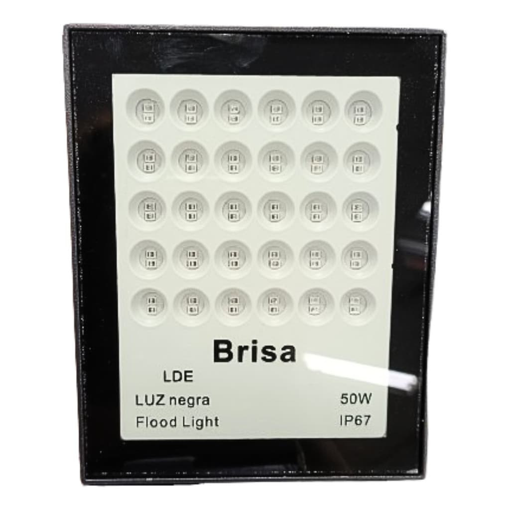 Refletor Luz Negra Led 50w Ip67 Uv Dj Festa Prova D'água Tk