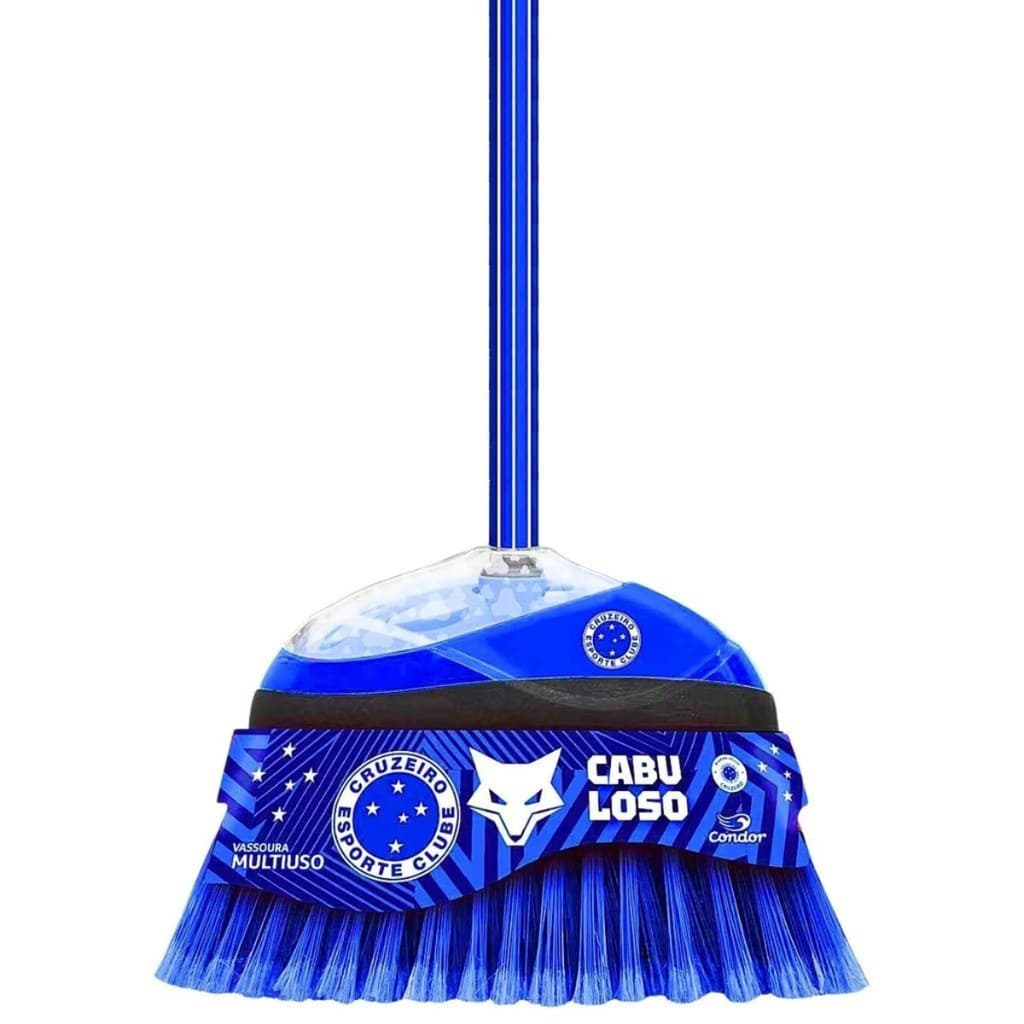 Vassoura Multiuso Varre Fácil Com Cabo Cruzeiro Condor