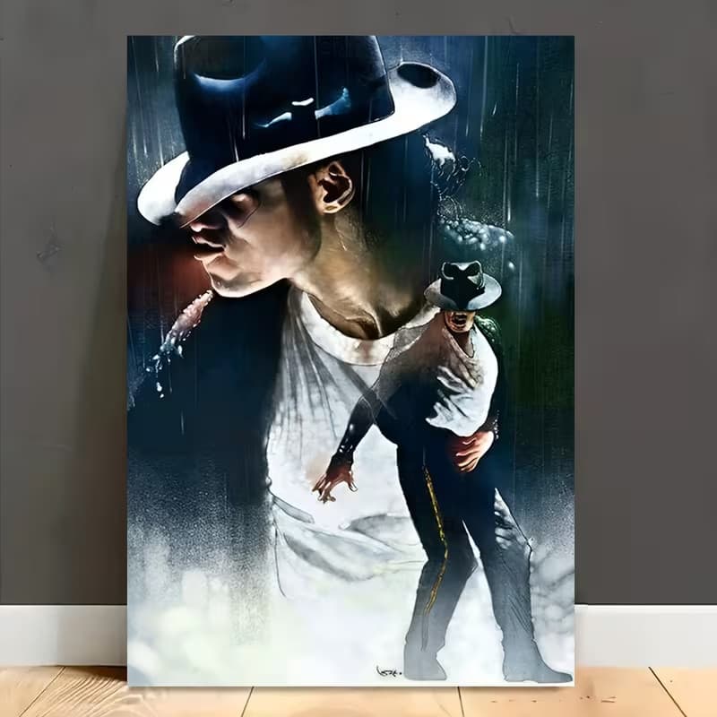 Quadro Decorativo Michael Jackson The King of Pop