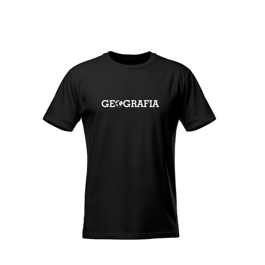 Camiseta Geografia Professores Camisa Educação Fio 30.1 Estampas em DTF.
