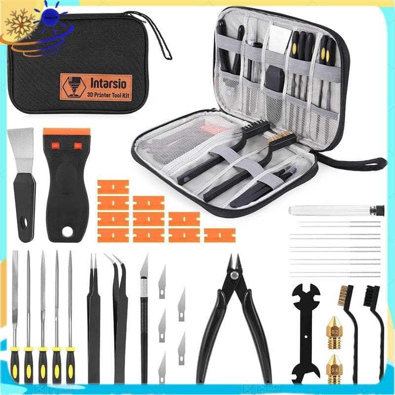 Kit De Ferramentas Para Impressora 3D , 34 Peças , Acessórios Multifuncionais Impressoras/SLA Com Limpadores De Bico , R