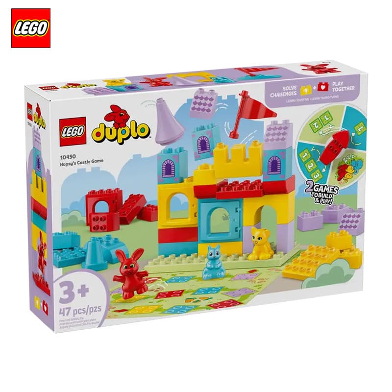 LEGO LEGO 10450 Depot Hopshi's Castle Game Meninos Meninas Montagem Educacional Brinquedos de Partículas Pequenas