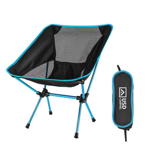 Cadeira Portátil Dobrável Camping Oxford 600d Ultraleve Usd C/ Bolsa De Transporte Cor