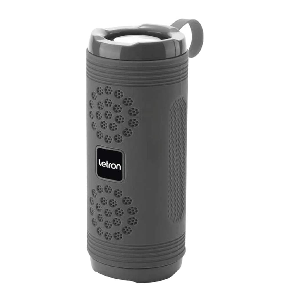 Caixa de Som Portátil Bluetooth Pop Go Cinza VQ-SP06 - Letron