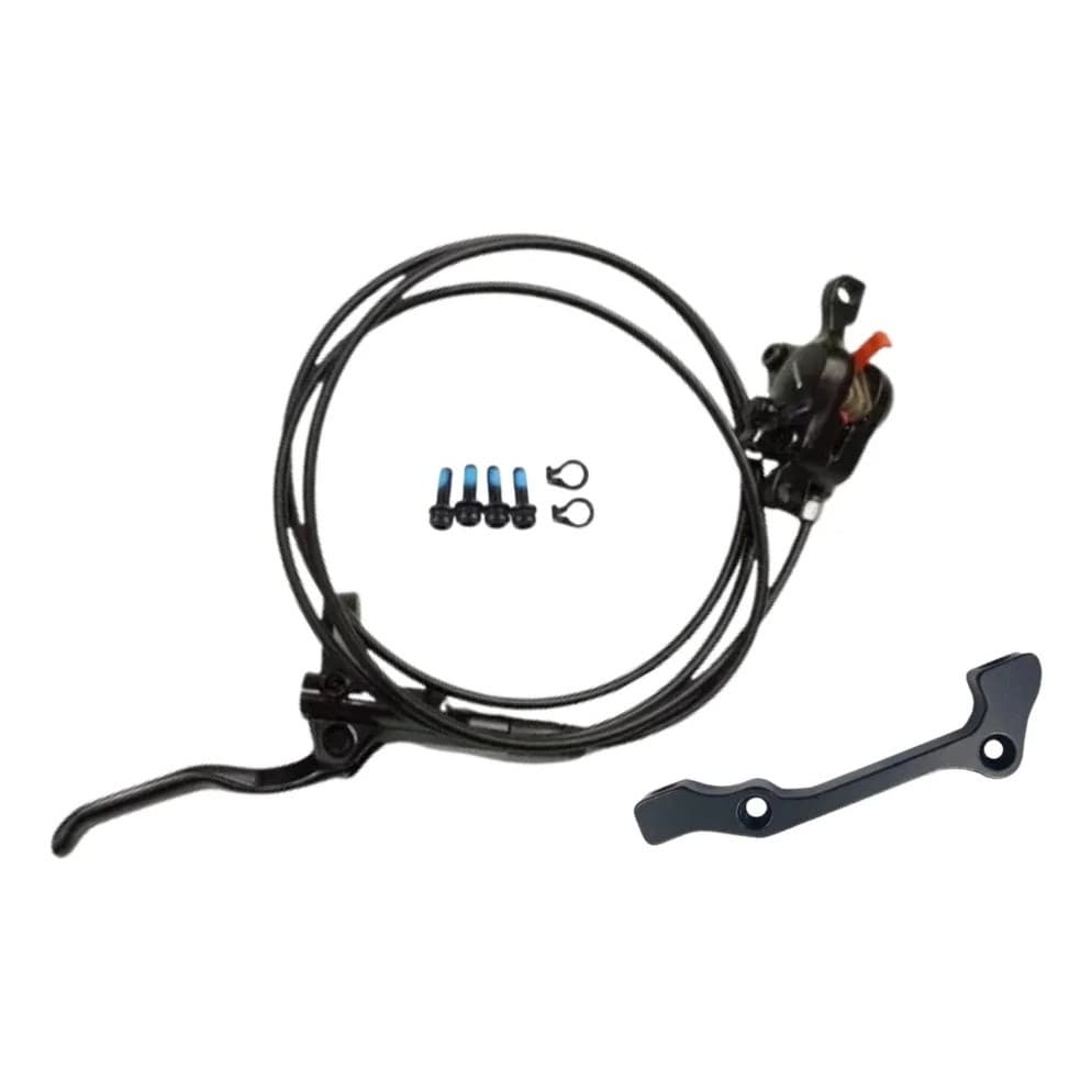 Freio Traseiro Hidraulico Shimano Altus Mt200 + Adaptador - Preto