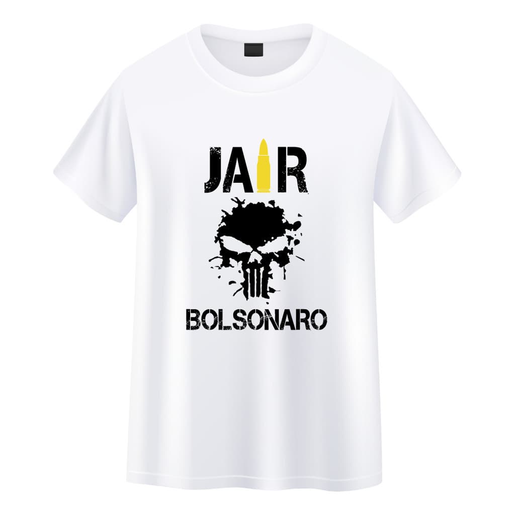Camiseta Bolsonaro Caveira 2025 Liberdade