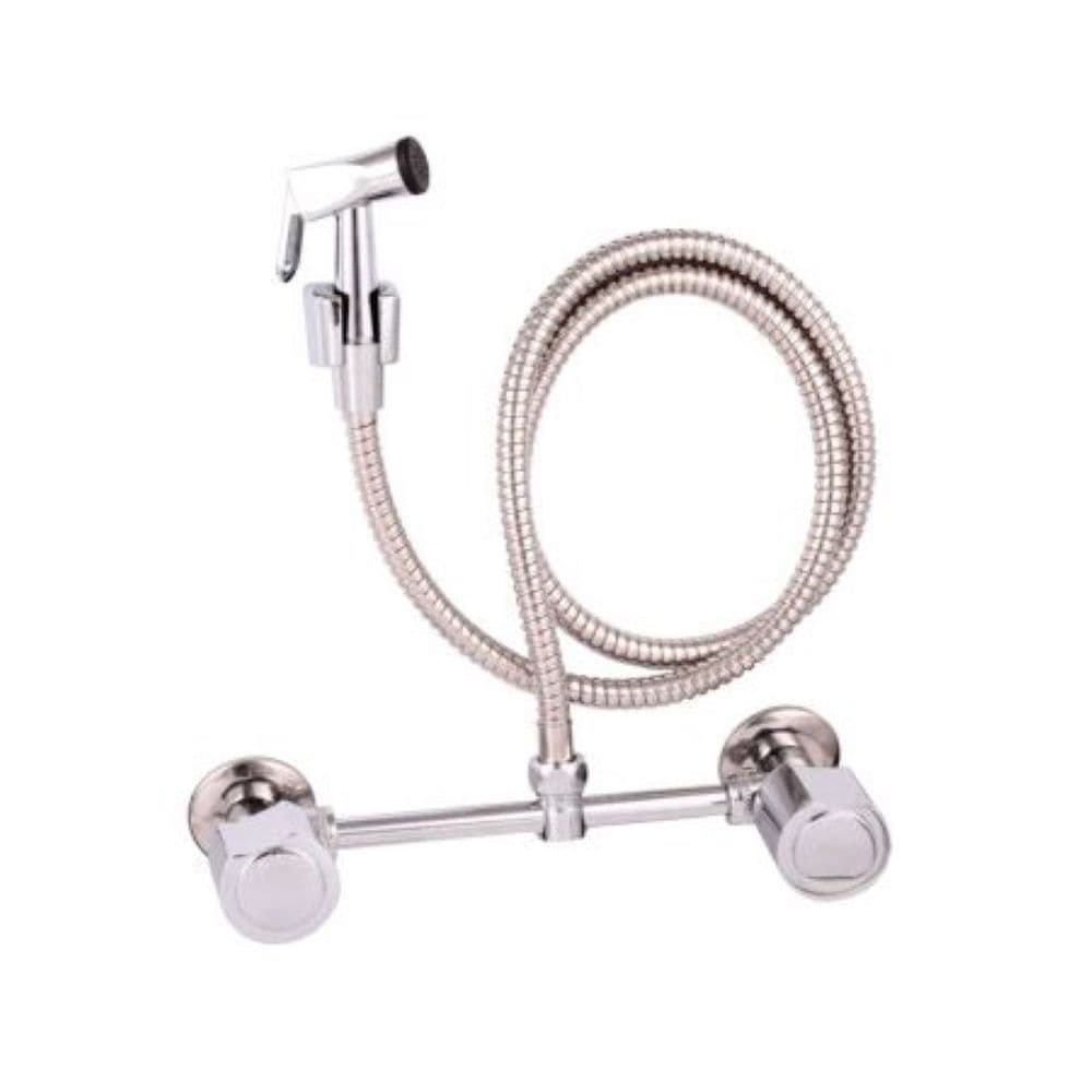 Ducha Higiênica Com Misturador Externo Samer Metais C40 1/4 Volta