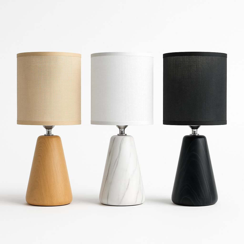 Abajur Luminaria De Ceramica Com Cúpula Quarto Sala Ambiente Decoração.