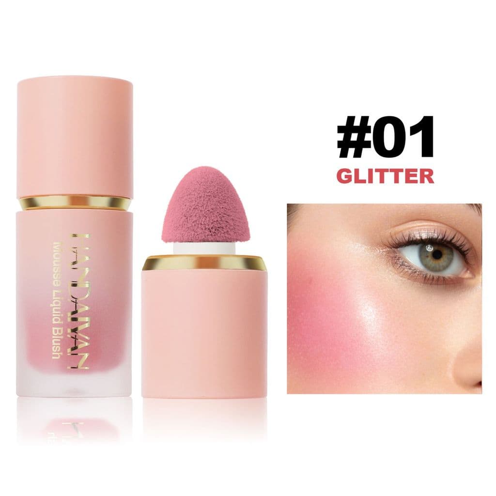 Blush líquido de alto valor, expansão Natural, creme de contorno de ar, pó monocromático, Rouge, um barato, estudante, b