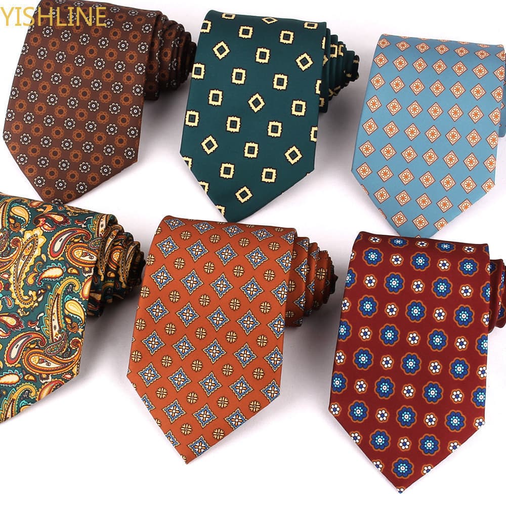 Gravatas De Seda Masculinas Jacquard Floral Gravata Acessórios Uso Diário Camisa Terno Cravat Festa De Casamento
