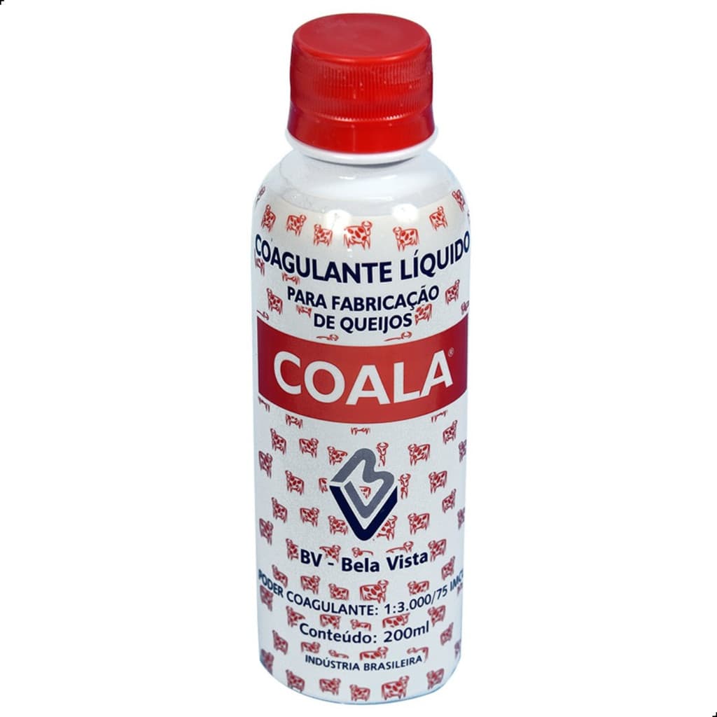 Coagulante Líquido fabricação de Queijos Coala 200 ml