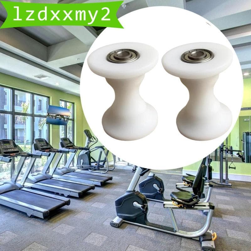 [Lzdxxmy2] 2 Unidades U Groove Polia Roda Abdominal Máquina Manutenção Estável