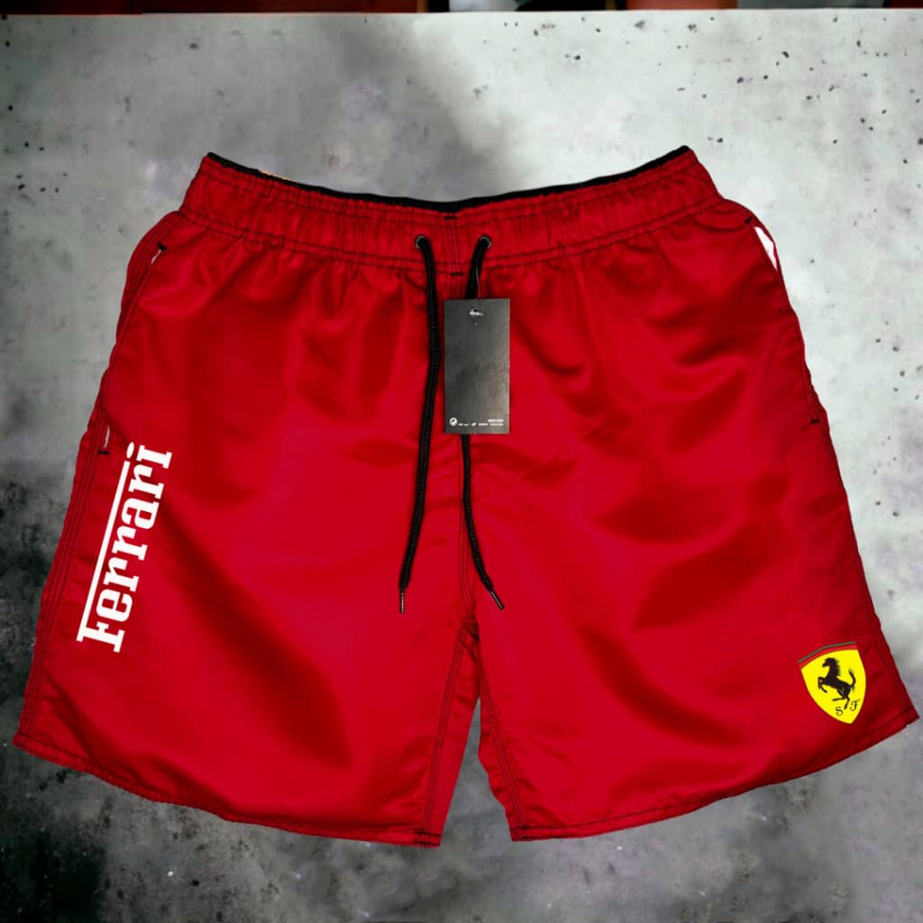 Bermuda Tactel Masculino Mauricinho Modelo - Fer_rar.i Cavalo - Esportivo Ideal para Academia Corrida