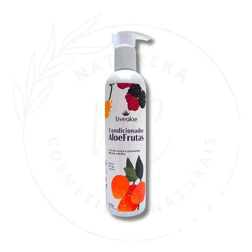 Condicionador Aloe Frutas Cabelos Nutridos 300ml - Livealoe