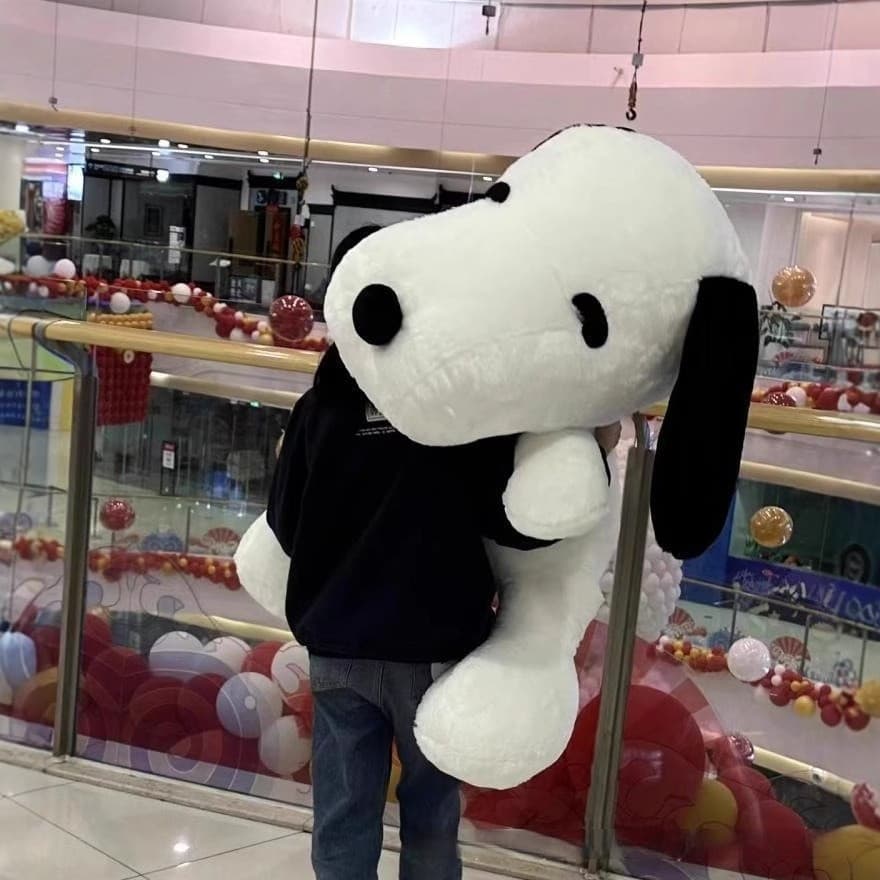 30/40/60cm Snoopy Dogg Travesseiro Namorada Cama Infantil Boneca Grande Brinquedo De Pelúcia Presente De Aniversário